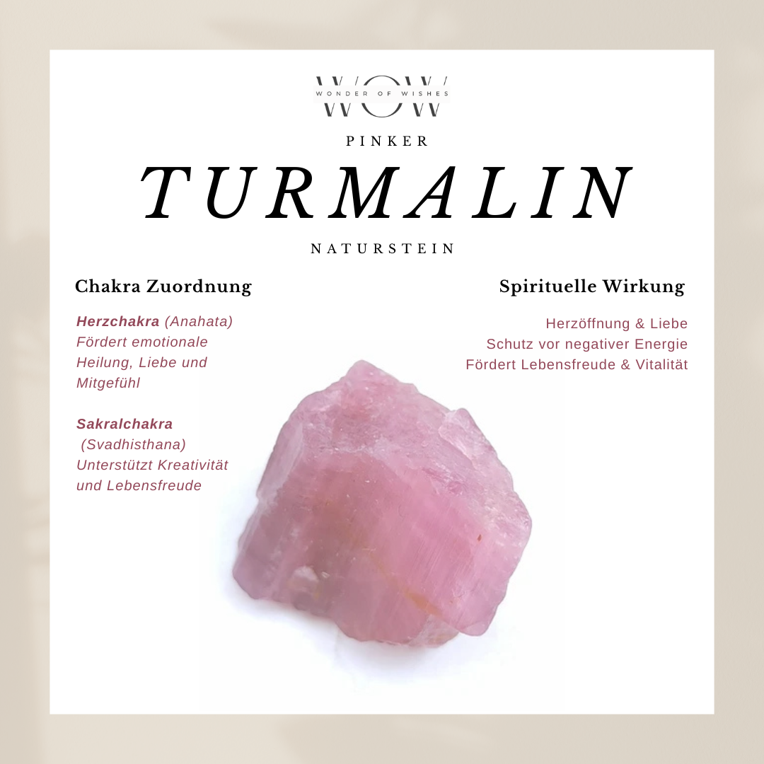Naturstein Turmalin Frauen Armband