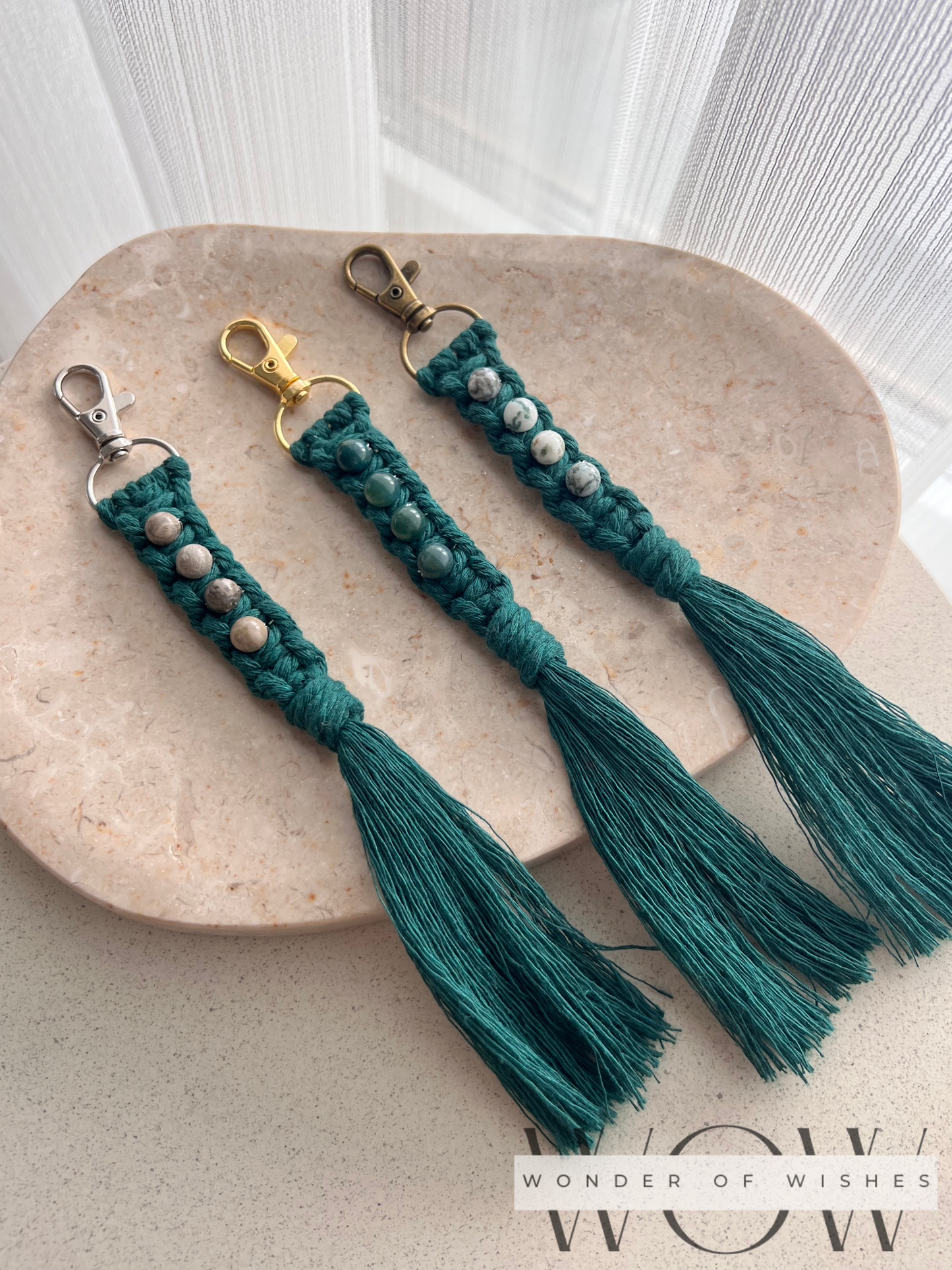 Makramee Schlüsselanhänger