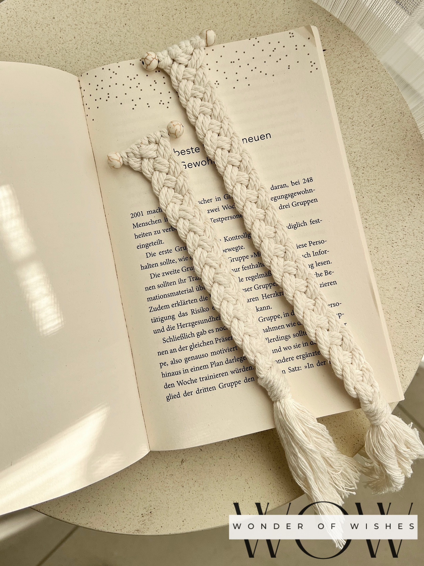 Makramee Lesezeichen