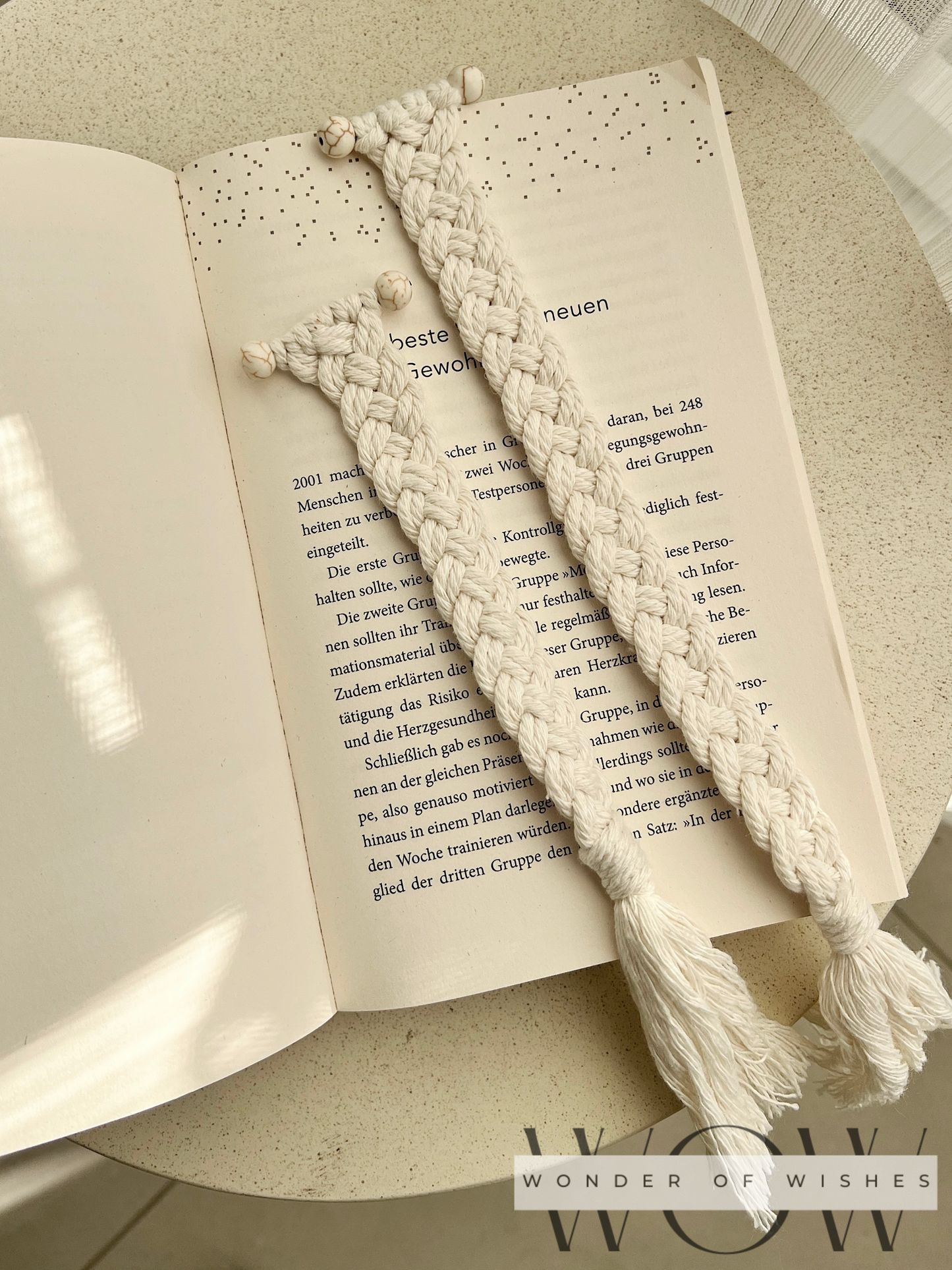 Makramee Lesezeichen