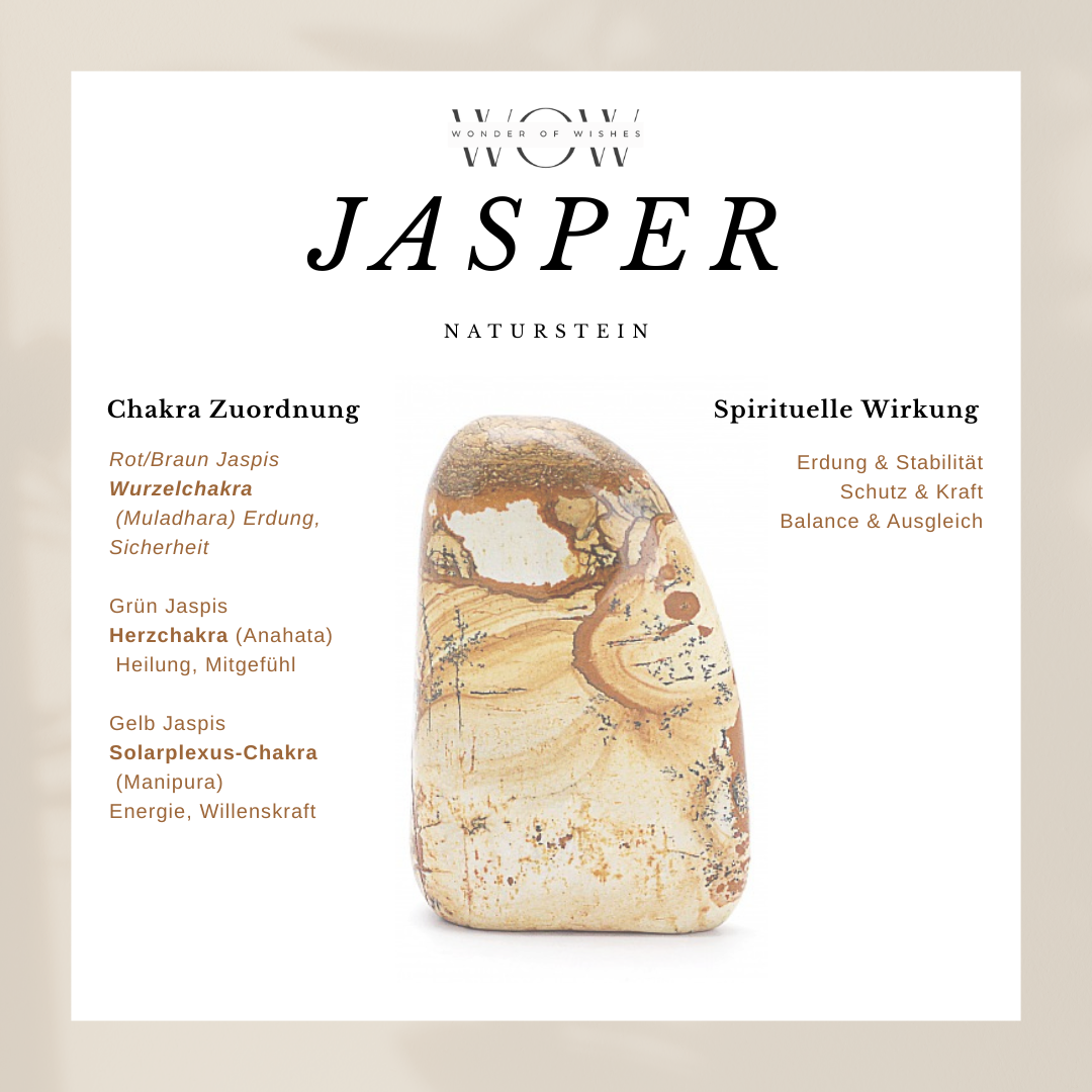 Naturstein Jasper Baby Armband