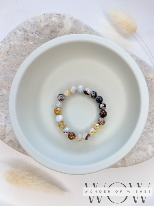 Naturstein Jasper Baby Armband