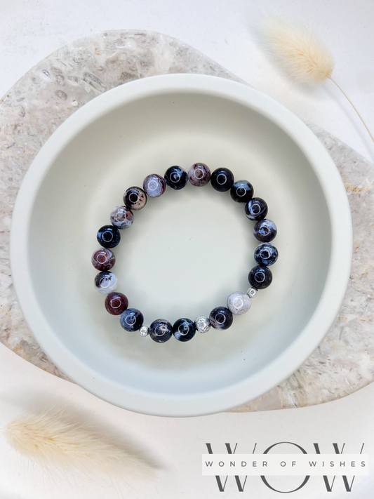 Naturstein Jasper Frauen Armband