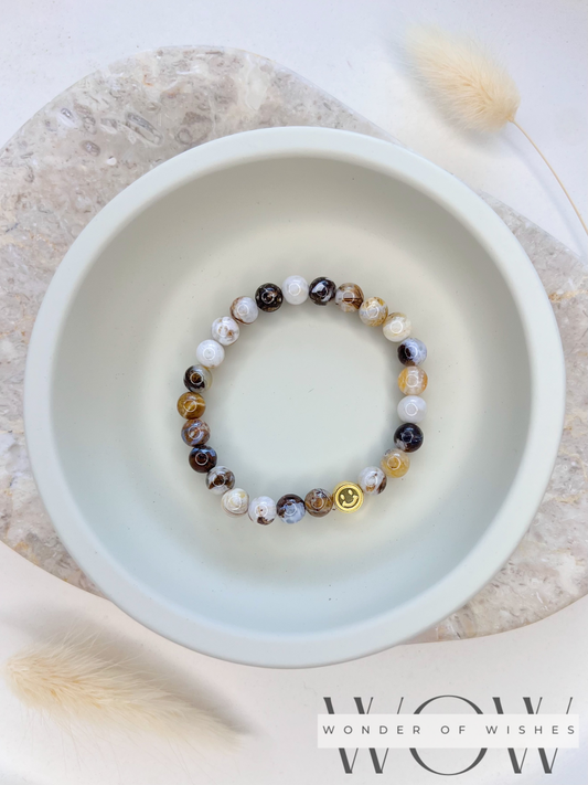 Naturstein Jasper Kinder Armband