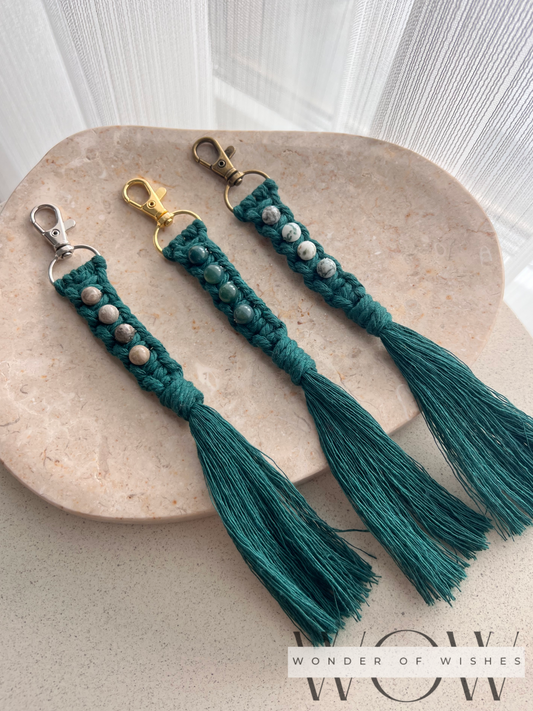 Makramee Schlüsselanhänger