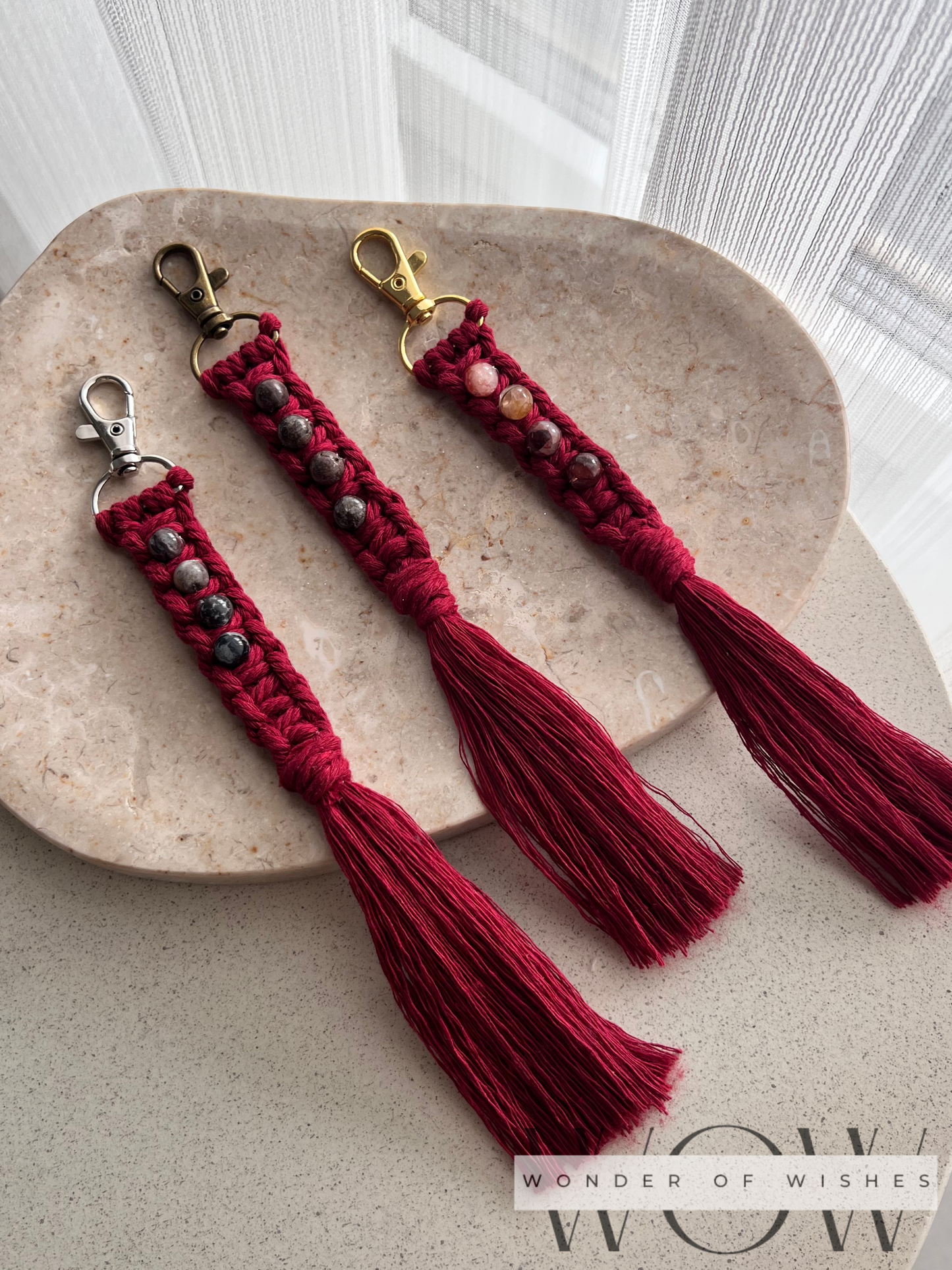 Makramee Schlüsselanhänger