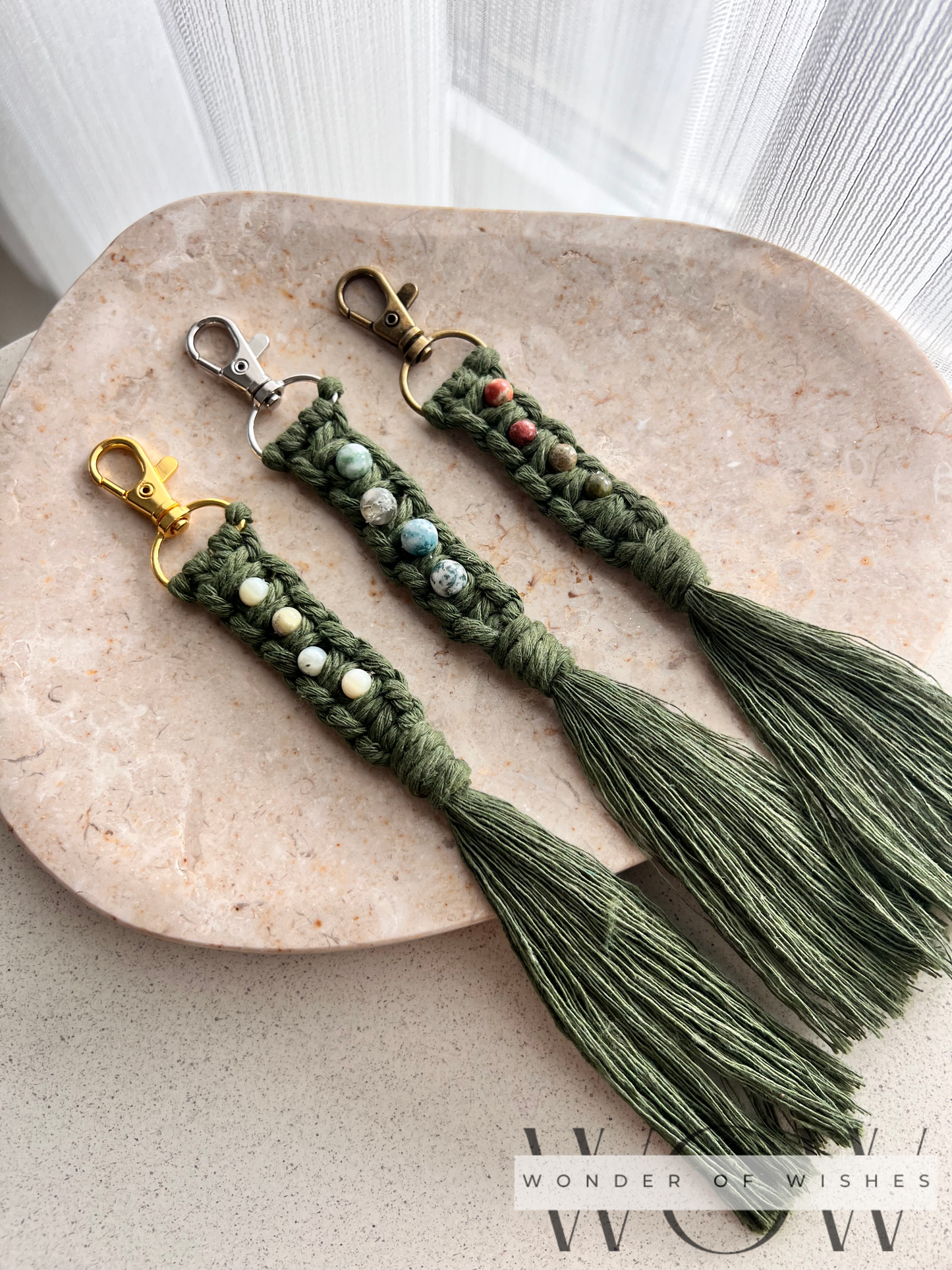 Makramee Schlüsselanhänger