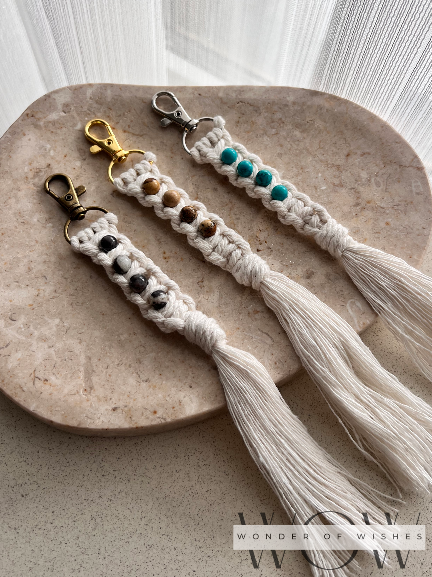 Makramee Schlüsselanhänger